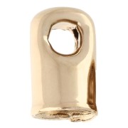 Estremità del cavo 3 mm - 3 micron placcato oro x1