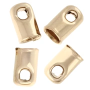 Estremità del cavo 3 mm - 3 micron placcato oro x1