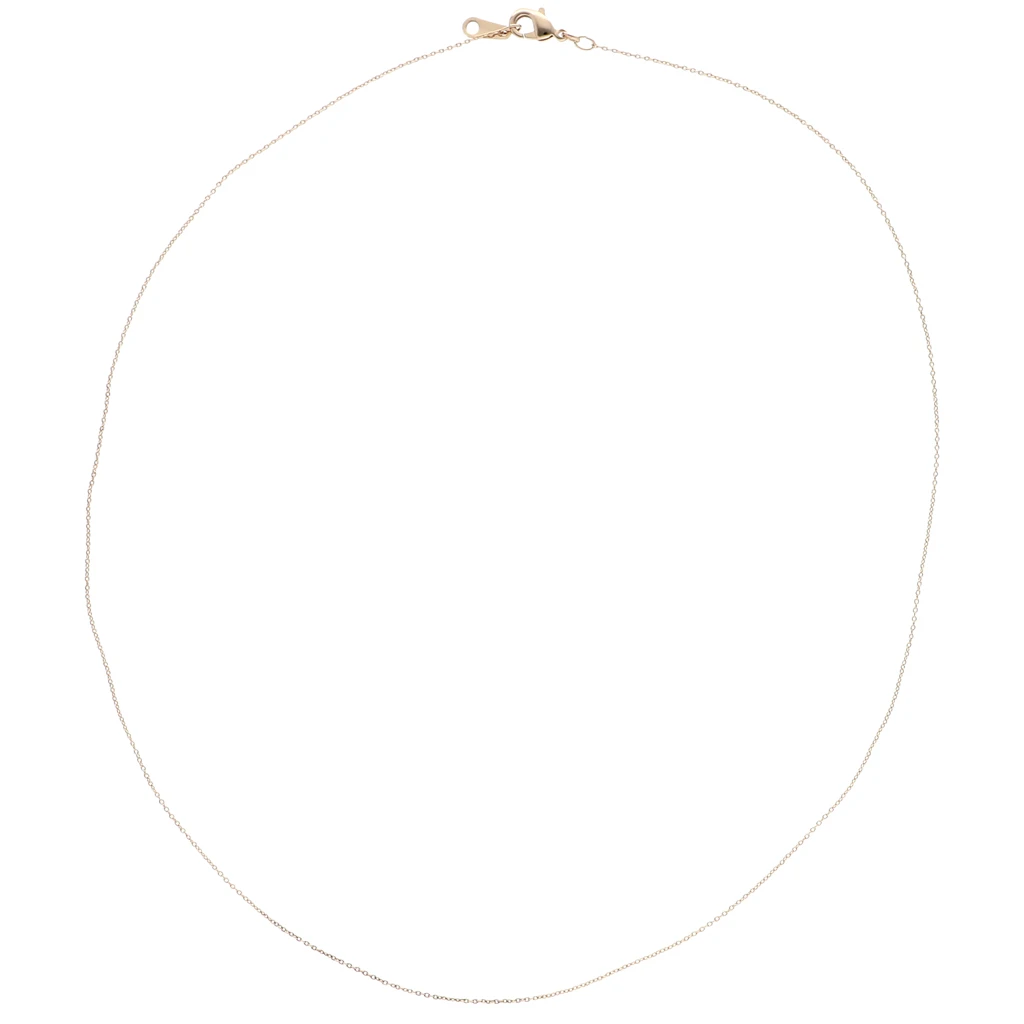 Pendenti Pendente Lettera Con Catenina Passante In Oro 18 Carati Senza Contromaglia Lucida Diamantata Art18810