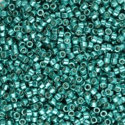Miyuki Delica Duracoat 11/0 DB2506 - Verde acqua scuro galvanizzato confezione da 100g