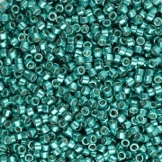 Miyuki Delica Duracoat 11/0 DB2506 - Verde acqua scuro zincato x 100 g