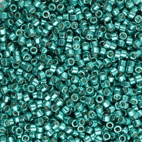 Miyuki Delica Duracoat 11/0 DB2506 - Verde acqua scuro zincato x 100 g