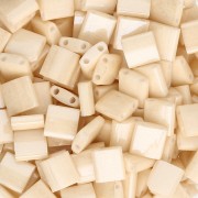 Perline Miyuki Tila 5x5x1,9 mm TL-0593 - Caramello chiaro Ceylon confezione da 100g