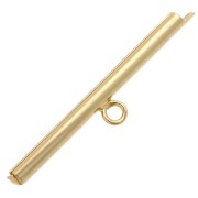 Punta per tessere Miyuki 32 mm & Delica - Dorato x1