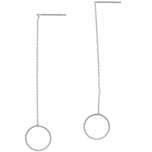 Forzatina a maglia 120 mm a cerchio - Acciaio inossidabile 304L x2