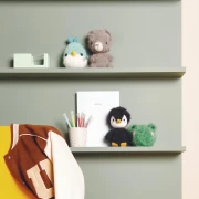 Ricorumi Filato di pelliccia sintetica Furry Rico Design Amigurumi - Nero 011 x25g