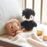 Ricorumi Filato di pelliccia sintetica Furry Rico Design Amigurumi - Nero 011 x25g