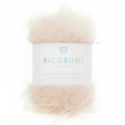 Ricorumi Filato di pelliccia sintetica Furry Rico Design Amigurumi - Nude 013 x25g