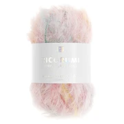 Ricorumi Filato di pelliccia sintetica Furry Rico Design Amigurumi - Stampa Pastello x25g