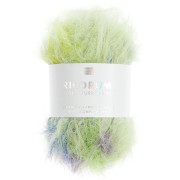 Ricorumi Filato di pelliccia sintetica Furry Rico Design Amigurumi - Print Fresh x25g