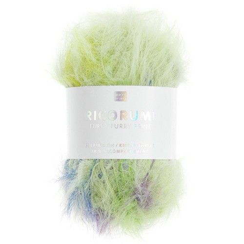 Ricorumi Filato di pelliccia sintetica Furry Rico Design Amigurumi - Print Fresh x25g