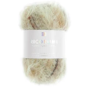 Ricorumi Filato di pelliccia sintetica Furry Rico Design Amigurumi - Stampa Beige x25g
