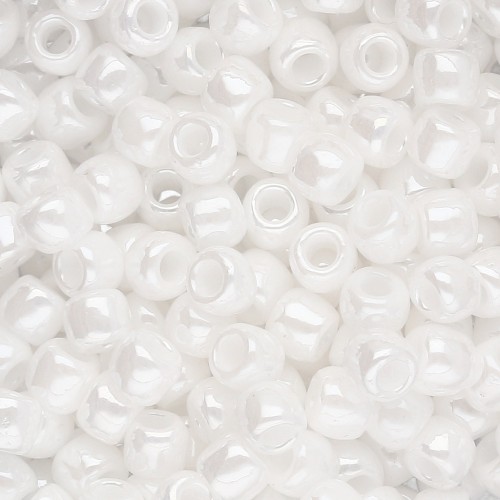 Rocaille Toho 6/0 TO6R121 - Bianco opaco lucido x8g