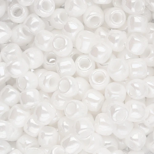 Rocaille Toho 6/0 TO6R121 - Bianco opaco lucido x8g