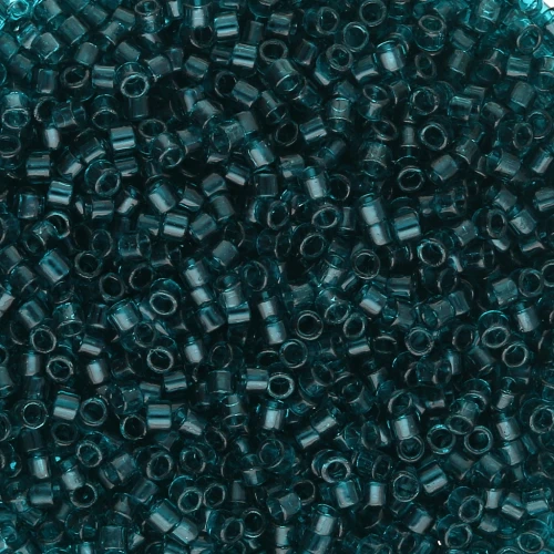 Toho Aiko 11/0 1,6 mm TA017BD - Blu Capri trasparente x4g