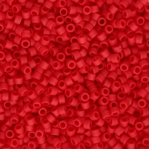 Toho Aiko 11/0 1,6 mm TA0145F - Rosso pepe smerigliato opaco x4g