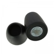 Chiusura magnetica 34 mm per cordone 8 mm Nero opaco x1