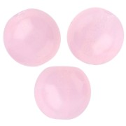 Perline di vetro ceco rotonde 8 mm - Rose Opal x20