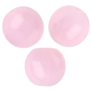 Perline di vetro ceco rotonde 8 mm - Rose Opal x20