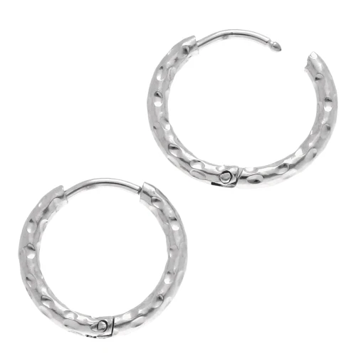 Rosette martellate 16 mm - Filo 2 mm - Acciaio inox 304 x2