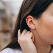 Bracciale per orecchio - Bague d'oreille mini boule 10 mm - Acciaio inossidabile 304 Dorato x1