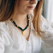 Ciondolo ape 12x14 mm - Acciaio inossidabile 304 Dorato x1