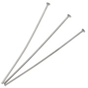 Chiodi a testa piatta 50x1 mm - acciaio inox 304 x10|raw }}