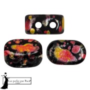 Perle di vetro Lipsi® di Puca® 4x6 mm - Smalto arancione x10g