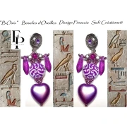 Perle di vetro Perla 5x16 mm - Costellazione trasparente Granato x25