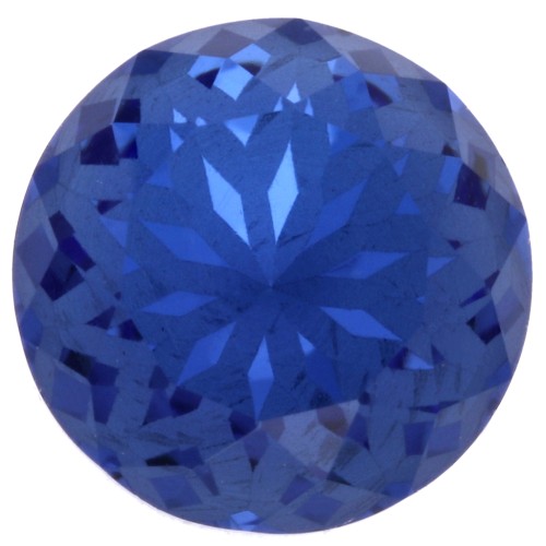 Cabochon rotondo Aurora A1088L Lotus 10 mm - Zaffiro x1