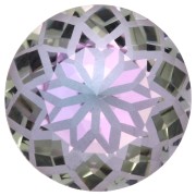 Cabochon rotondo Aurora A1088L Lotus 10 mm - Crystal Vitrail Light x1
