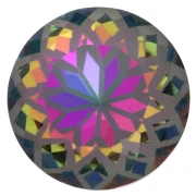 Cabochon rotondo Aurora A1088L Lotus 10 mm - Crystal Volcano x1