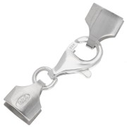 Moschettone 11 mm per Miyuki 11/0 4 file - Argento 925 x1|raw }}