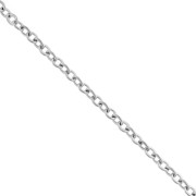 Catena a maglie Forçat 1,9 mm - Acciaio inox 316L x1m