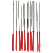 Set di 10 lime ad ago diamantate da 14 cm - utensili per gioielleria x1