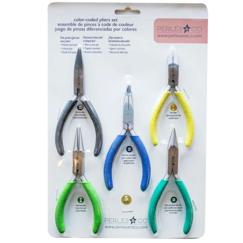 Set di 5 pinze per gioielli di qualità professionale