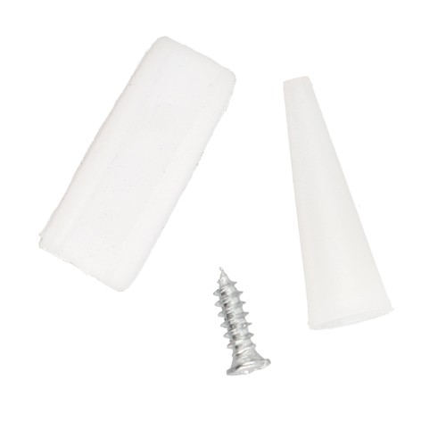 Punte di ricambio in nylon per pinza rotonda - piatta x2