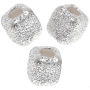Perle cubiche diamantate 3 mm - Argento 925 x10|raw }}