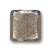 Quadrati foglia argento mm. 20 Black Diamond x4