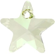 Ciondolo stella PureCrystal 6715 14 mm - Cristallo verde luminoso x1