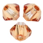 Bicone in cristallo Swarovski 5328 3 mm - Arancione scuro x1440