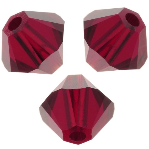 Bicone in cristallo Swarovski 5328 4 mm - Siam x1440