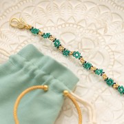 PureCrystal 5328 Trottole di cristallo da 3 mm - Smeraldo x1440