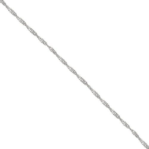 Catena a maglia Singapore 2 mm - acciaio inox 316L x50 cm