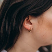 Cerchio rotondo martellato 15 mm - Filo 2,5 mm - Acciaio inossidabile 316L e 201 x2