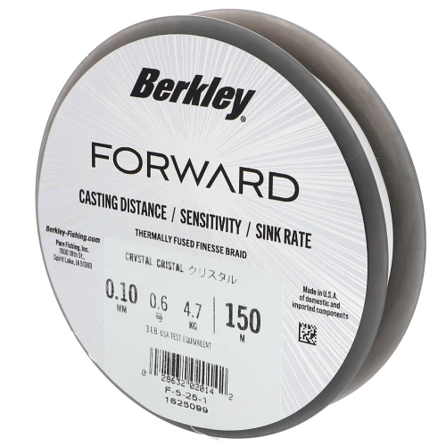 Fil Forward - Treccia fine ultraresistente e flessibile 0,10 mm (3LB) - Crystal x150m