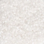 Miyuki Delica 11/0 DB0052 - Cristallo rivestito color pesca pallido AB confezione da 100 g