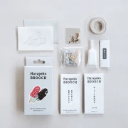 Kit Miyuki per la creazione di spille - Glace x1