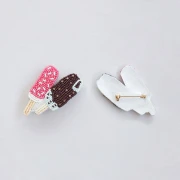 Kit Miyuki per la creazione di spille - Glace x1