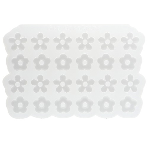 Stampo in silicone Géa Creations per ciondoli a forma di fiore da 15 e 17 mm